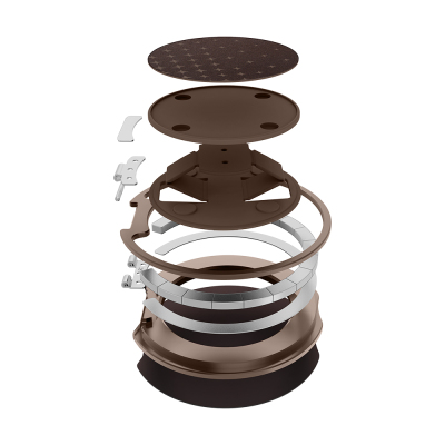 Raptic FreeFlow Serenity Serisi 360 Derece Dönebilen Magnetik Ring Stand Telefon Tutucu - 7