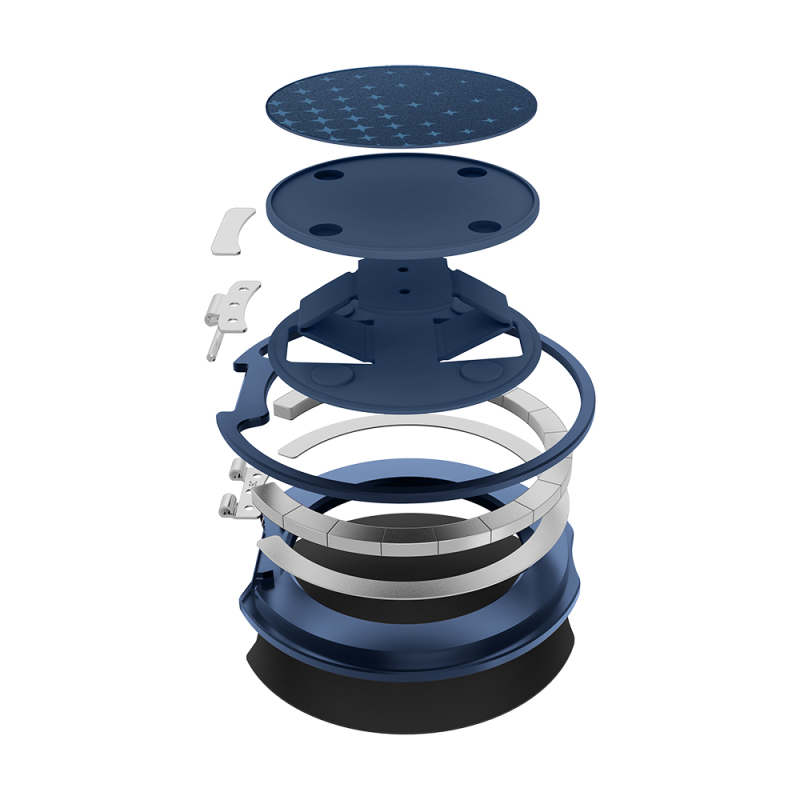 Raptic FreeFlow Serenity Serisi 360 Derece Dönebilen Magnetik Ring Stand Telefon Tutucu - 8