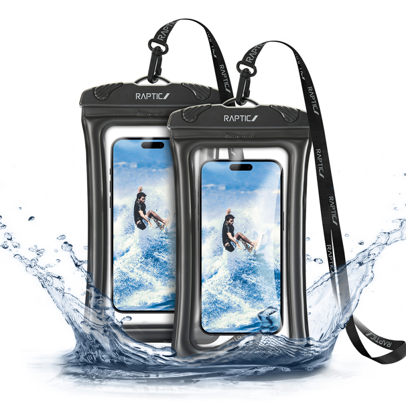 Raptic RT1087 Water Proof Series IPX8 Certified Universal Waterproof 6.9 inch Case - 1