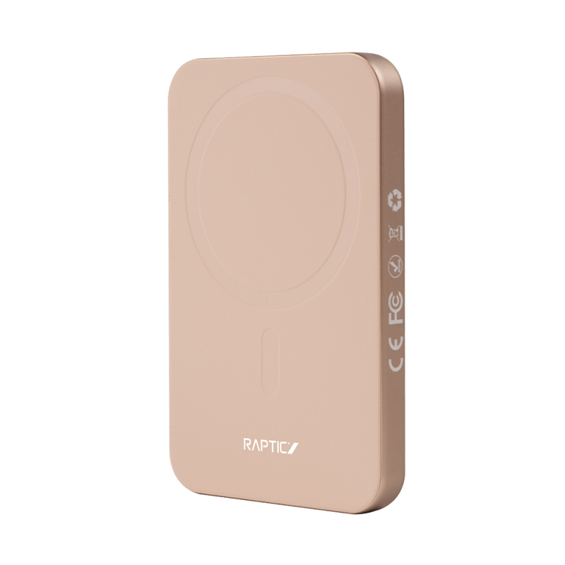 Raptic S4 Aramid-Skin M-safe Şarj Özellikli Ultra İnce Powerbank 15W 5000mAh - 3