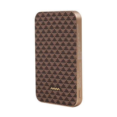 Raptic S4 Aramid-Skin Ultra-Slim Powerbank 15W 5000mAh with M-Safe Charging - 2