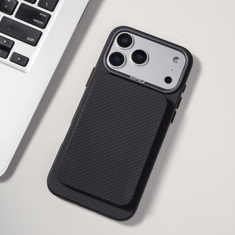 Raptic S4 Aramid-Skin Ultra Thin 600D Powerbank 15W 5000mAh with M-safe Charging - 10