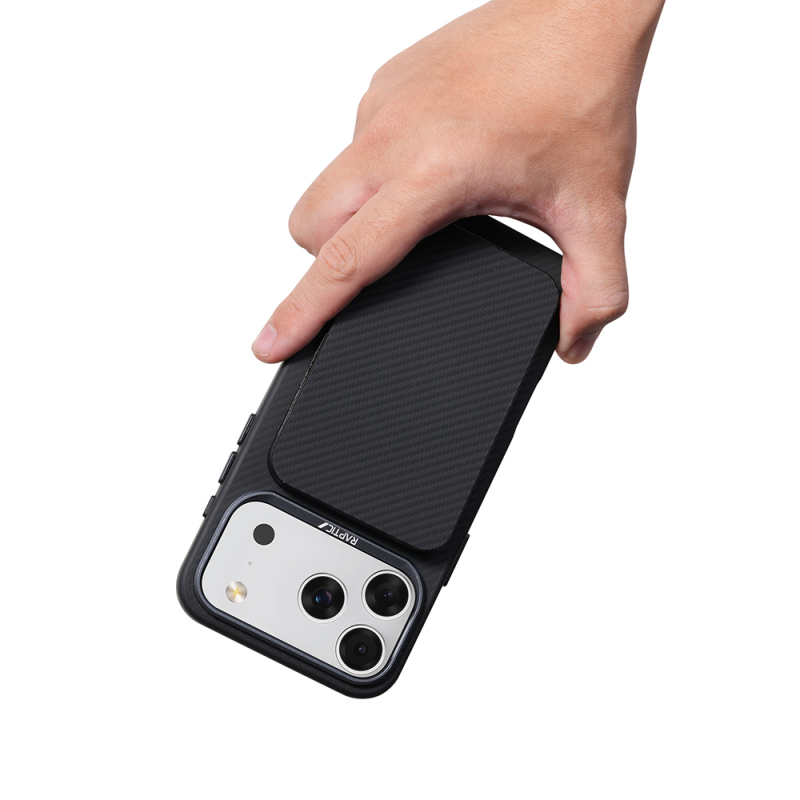 Raptic S4 Aramid-Skin Ultra Thin 600D Powerbank 15W 5000mAh with M-safe Charging - 9