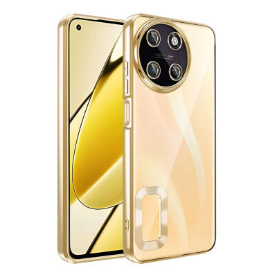 Realme 11 4G Case Camera Protection Zore Omega Cover Showing Logo - 10