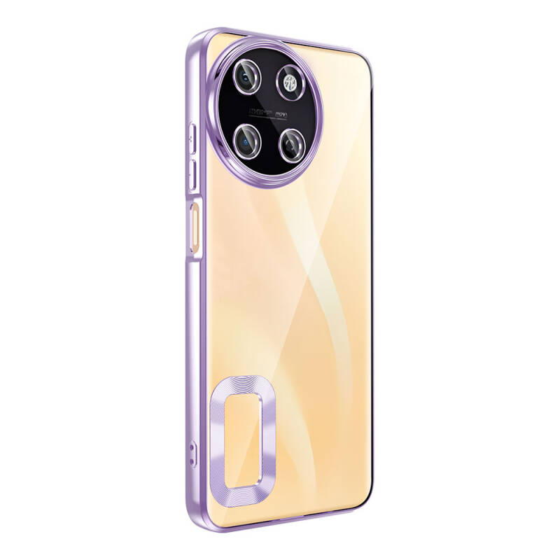 Realme 11 4G Case Camera Protection Zore Omega Cover Showing Logo - 19