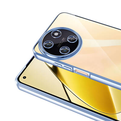 Realme 11 4G Kılıf Kamera Korumalı Logo Gösteren Zore Omega Kapak - 22