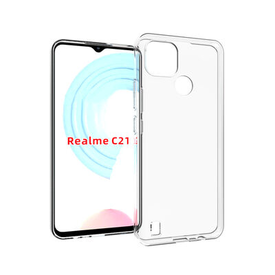 Realme C21 Case Zore Süper Silikon Cover - 1