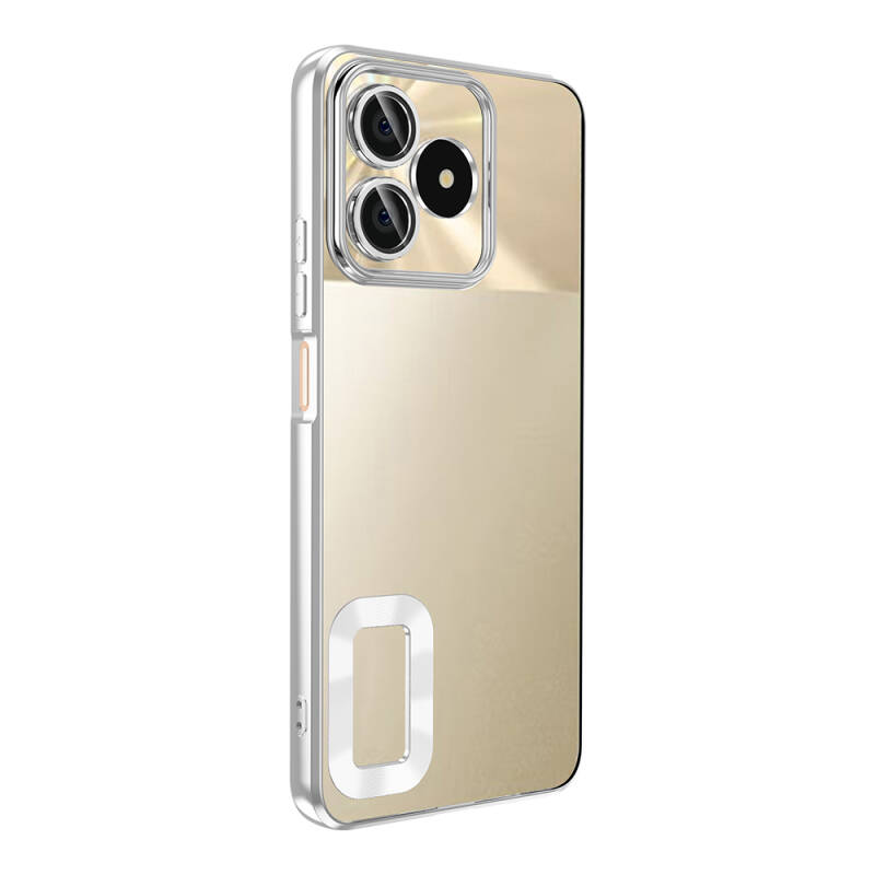 Realme C53 Case Camera Protection Showing Logo Zore Omega Cover - 10