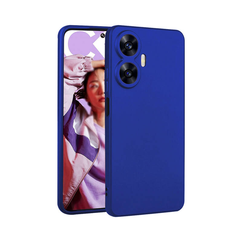 Realme C55 Case Zore Premier Silicone Cover - 9