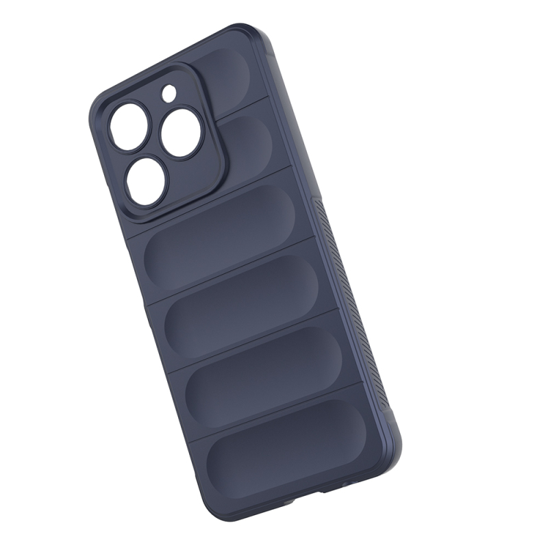 Realme C63 Case Flexible TPU Hollow Back Surface Design Zore Ethnic Silicone Cover - 23