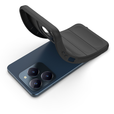 Realme C63 Kılıf Esnek TPU Oyuklu Arka Yüzey Tasarımlı Zore Etnik Silikon Kapak - 13