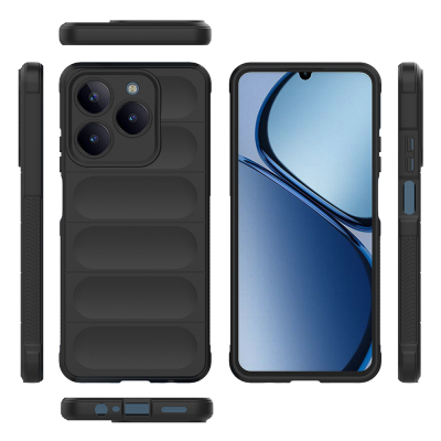 Realme C63 Kılıf Esnek TPU Oyuklu Arka Yüzey Tasarımlı Zore Etnik Silikon Kapak - 6
