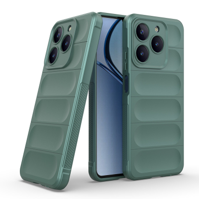 Realme C63 Kılıf Esnek TPU Oyuklu Arka Yüzey Tasarımlı Zore Etnik Silikon Kapak - 4