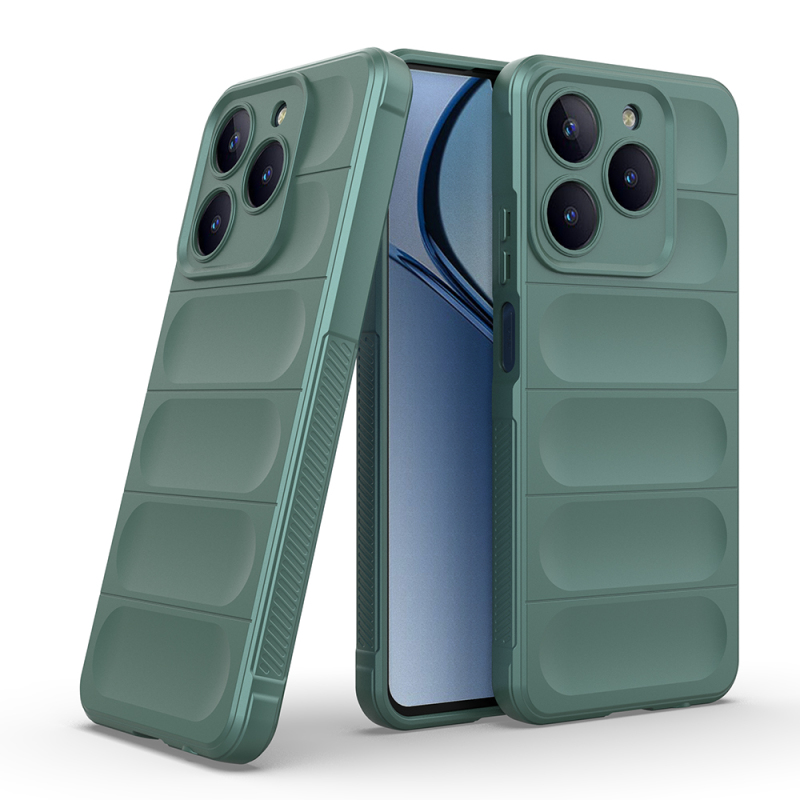 Realme C63 Kılıf Esnek TPU Oyuklu Arka Yüzey Tasarımlı Zore Etnik Silikon Kapak - 4