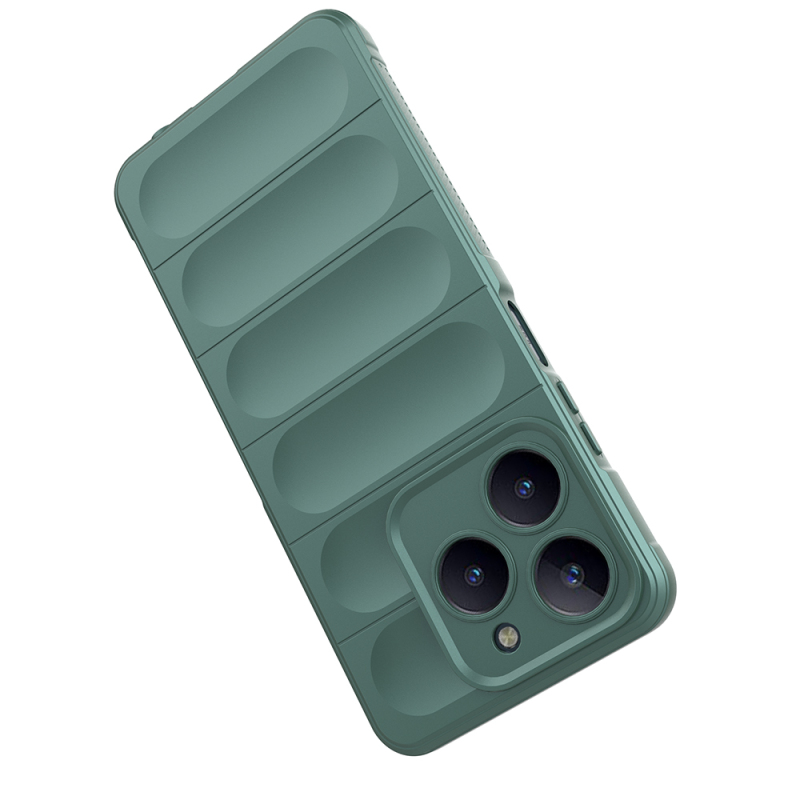 Realme C63 Kılıf Esnek TPU Oyuklu Arka Yüzey Tasarımlı Zore Etnik Silikon Kapak - 16