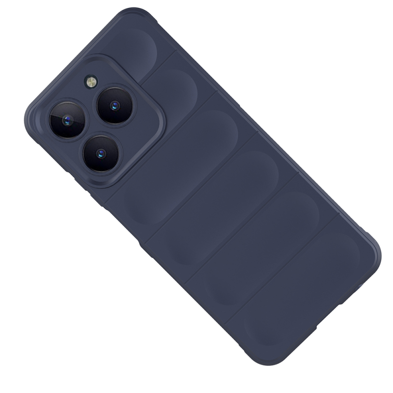 Realme C63 Kılıf Esnek TPU Oyuklu Arka Yüzey Tasarımlı Zore Etnik Silikon Kapak - 21