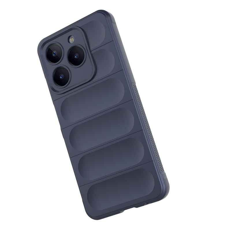 Realme C63 Kılıf Esnek TPU Oyuklu Arka Yüzey Tasarımlı Zore Etnik Silikon Kapak - 22