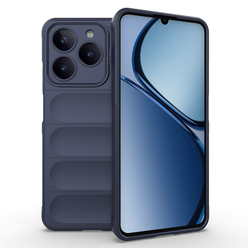 Realme C63 Kılıf Esnek TPU Oyuklu Arka Yüzey Tasarımlı Zore Etnik Silikon Kapak - 3