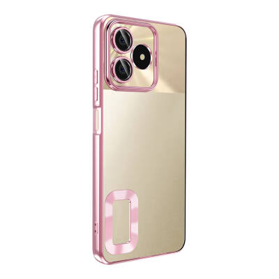 Realme Note 50 Case Camera Protection Showing Logo Zore Omega Cover - 9