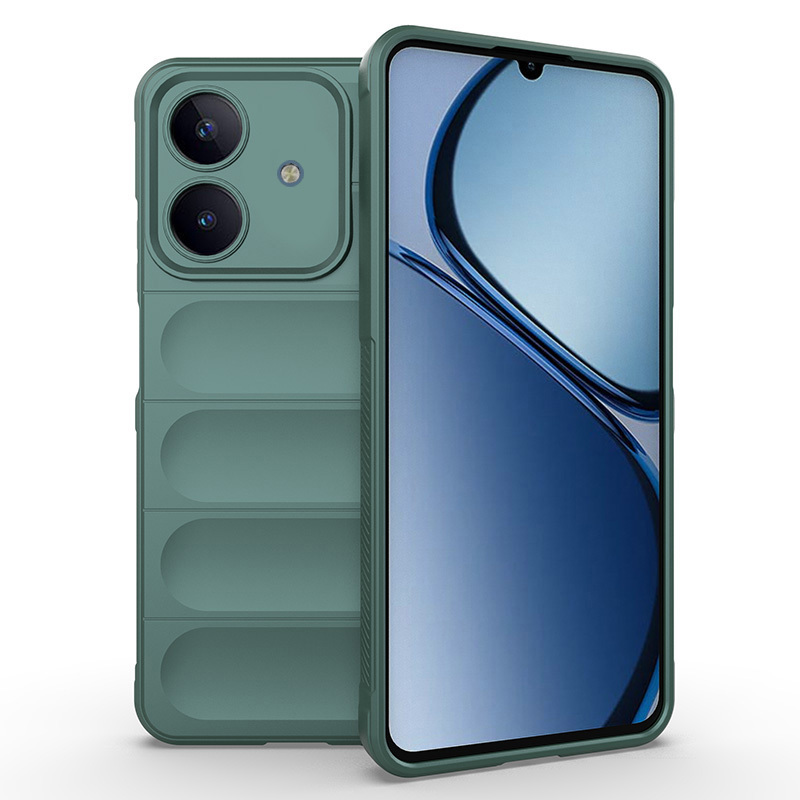 Realme Note 60 Kılıf Esnek TPU Oyuklu Arka Yüzey Tasarımlı Zore Etnik Silikon Kapak - 2