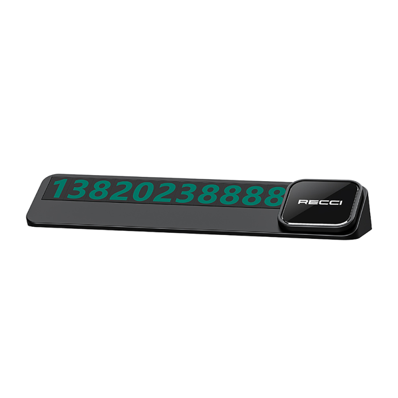 Recci RCS-C03 Vehicle Parking Number Number with Visible and Hidden Number Feature at Night - 1