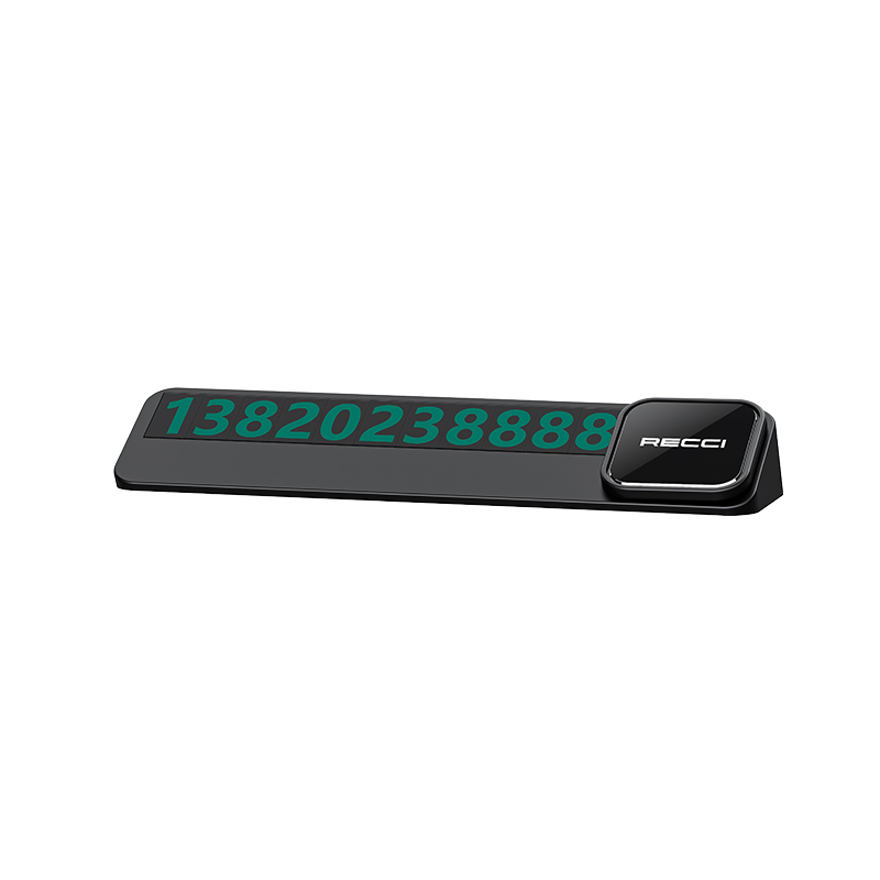 Recci RCS-C03 Vehicle Parking Number Number with Visible and Hidden Number Feature at Night - 4