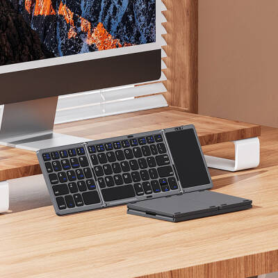 Recci RCS-K01 Foldable Wireless Multifunctional Touchpad Keyboard - 7