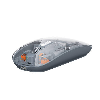 Recci RCS-M01 Space Capsule Series Multimode Wireless Transparent Design Mouse - 2