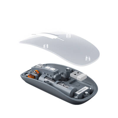 Recci RCS-M01 Space Capsule Series Multimode Wireless Transparent Design Mouse - 8