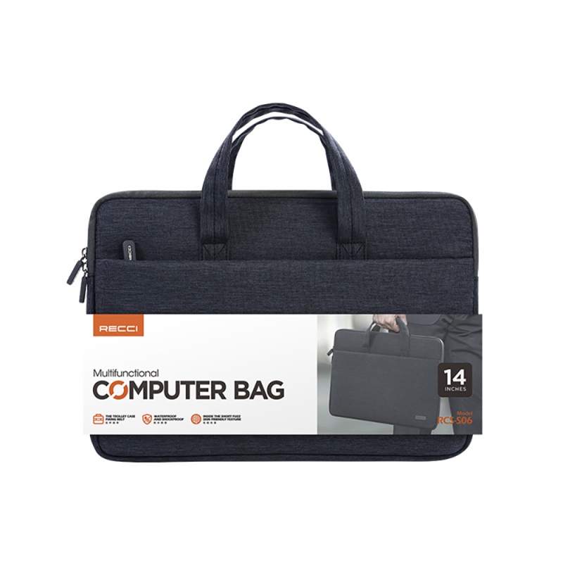 Recci RCS-S06 Waterproof Polyester Fabric 14 inch Laptop Bag - 3
