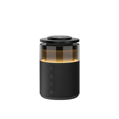 Recci RCW-51 Wireless Charging Stand with Ambient Light Bluetooth Speaker - 4