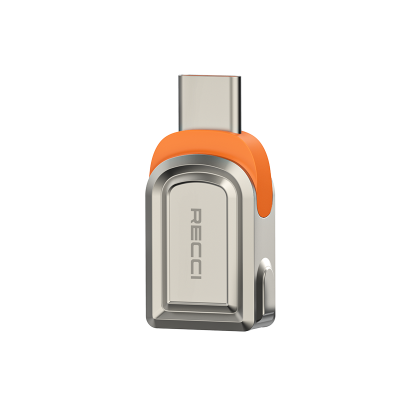 Recci RDS-A16C Ultra Hızlı Veri Aktarıcı Adaptör USB 3.0 to Type-C OTG - 1