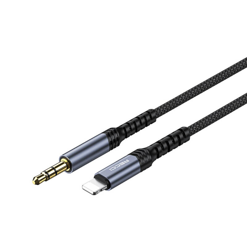 Recci RDS-A26 Lightning to 3.5mm AUX Audio Kablo - 7
