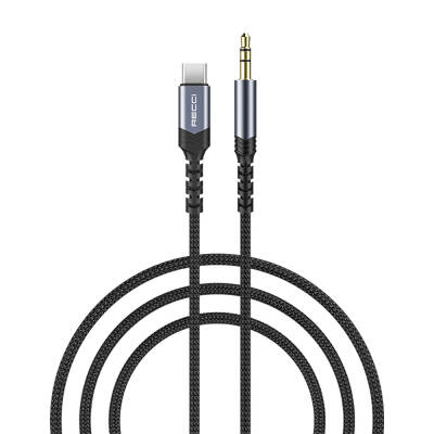 Recci RDS-A27 Type-C to 3.5mm AUX Audio Cable - 1