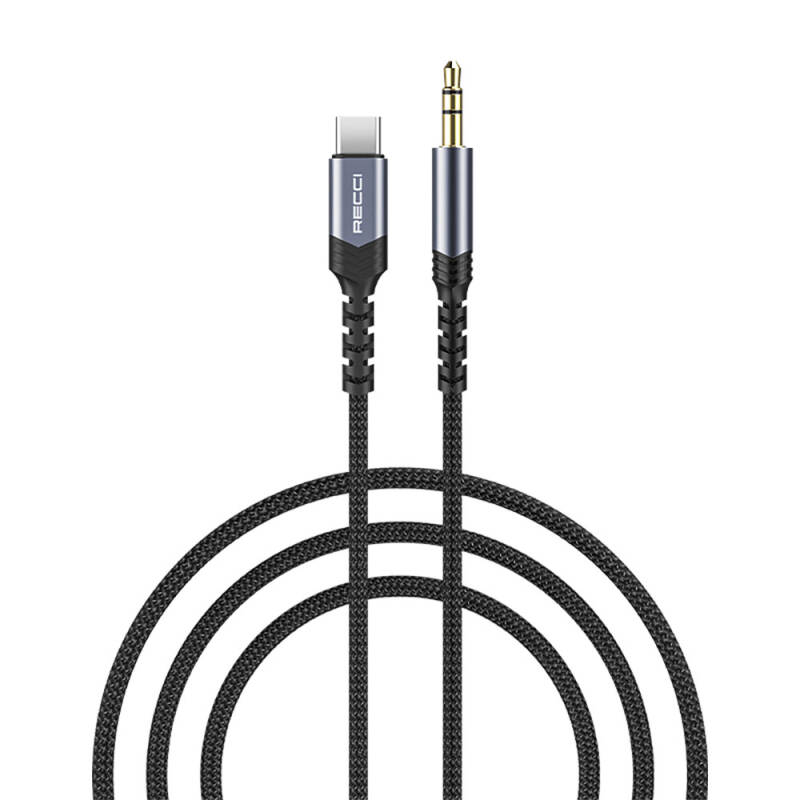 Recci RDS-A27 Type-C to 3.5mm AUX Audio Cable - 1