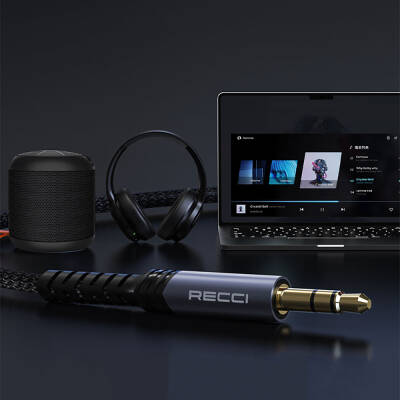 Recci RDS-A28 3.5mm to 3.5mm AUX Audio Cable - 4