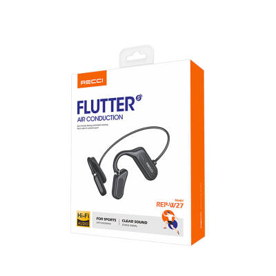 Recci REP-W27 Flutter Serisi Suya Dayanıklı Sporcu Bluetooth Kulaklık - 4