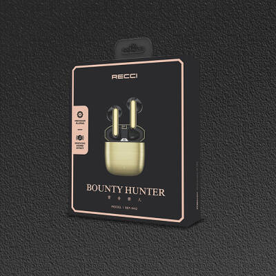 Recci REP-W42 Bounty Hunter Series TWS In-Ear Bluetooth v5.2 Headphones - 8