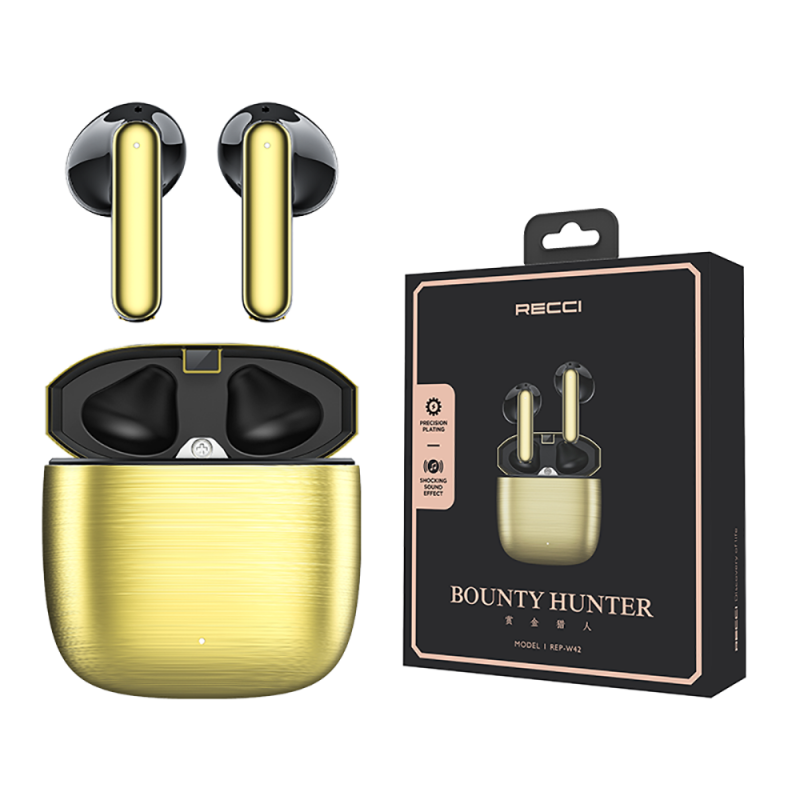 Recci REP-W42 Bounty Hunter Series TWS In-Ear Bluetooth v5.2 Headphones - 7