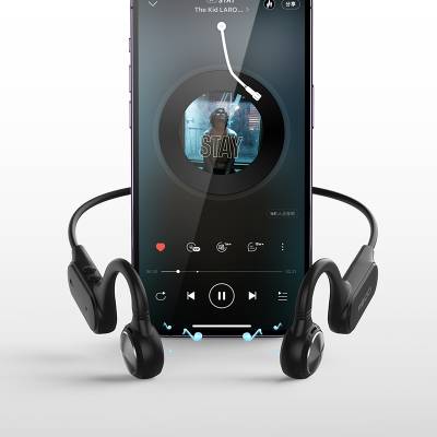Recci REP-W61 Vogue Serisi Hi-Fi HD Ses Kaliteli Kemik İletimi Kulak Üstü Bluetooth Kulaklık - 4
