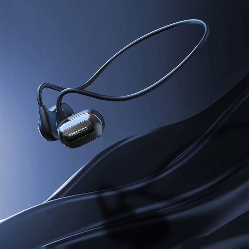 Recci REP-W63 Phantom Series Hi-Fi HD Sound Quality Air Conduction Over-Ear Bluetooth Headset - 6