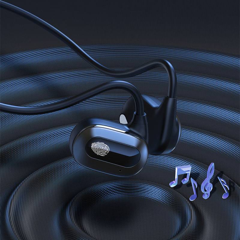 Recci REP-W63 Phantom Serisi Hi-Fi HD Ses Kaliteli Hava İletimi Kulak Üstü Bluetooth Kulaklık - 10