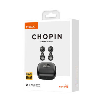 Recci REP-W70 Hi-Fi Ses Kaliteli Bluetooth v.5.3 Chopin Serisi Kulak İçi Kulaklık - 6