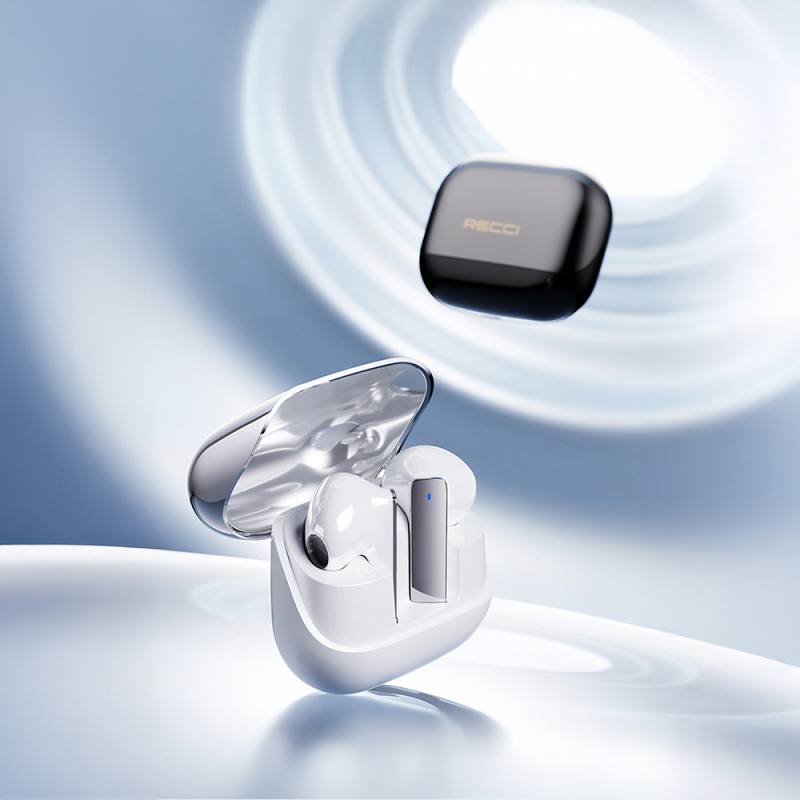 Recci REP-W80 Hi-Fi Ses Kaliteli TWS Kulak İçi Bluetooth v5.3 Kulaklık - 4