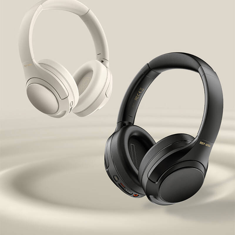 Recci REP-W86 ANC Featured Hi-Fi Sound Quality Over-Ear Bluetooth v.5.3 Headphones - 6