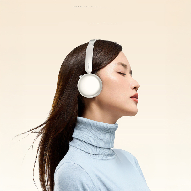 Recci REP-W95 ANC/ENC Featured Hi-Fi Sound Quality Over-Ear Bluetooth v5.3 Headphones - 12
