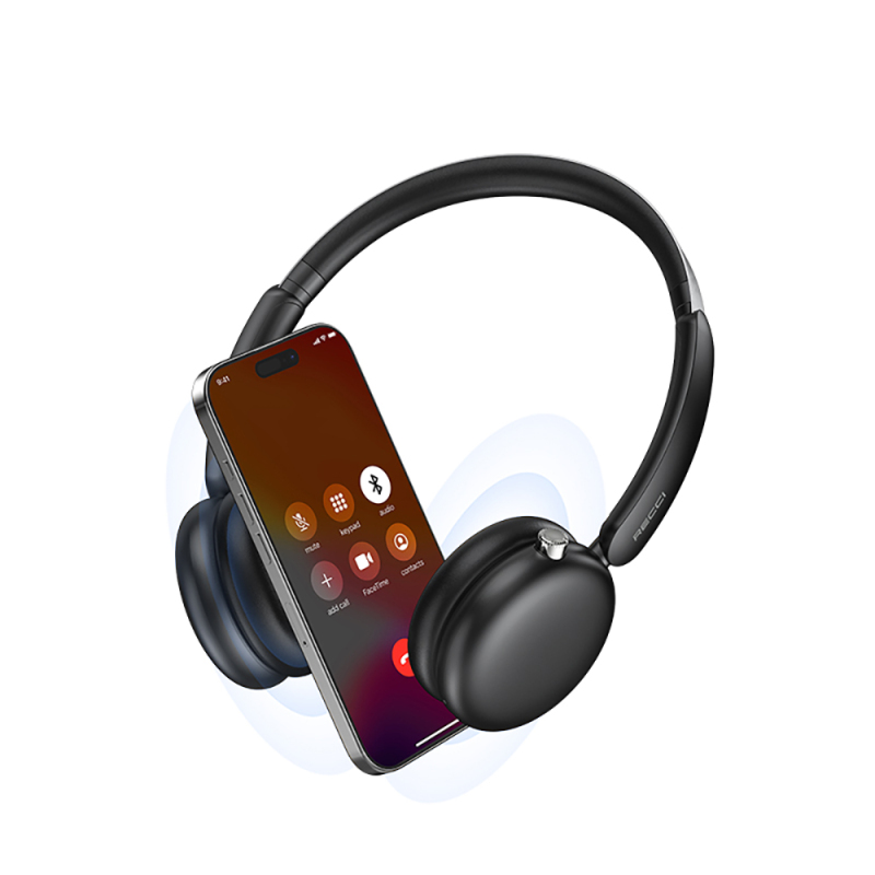 Recci REP-W95 ANC/ENC Özellikli Hi-Fi Ses Kaliteli Kulak Üstü Bluetooth v5.3 Kulaklık - 9