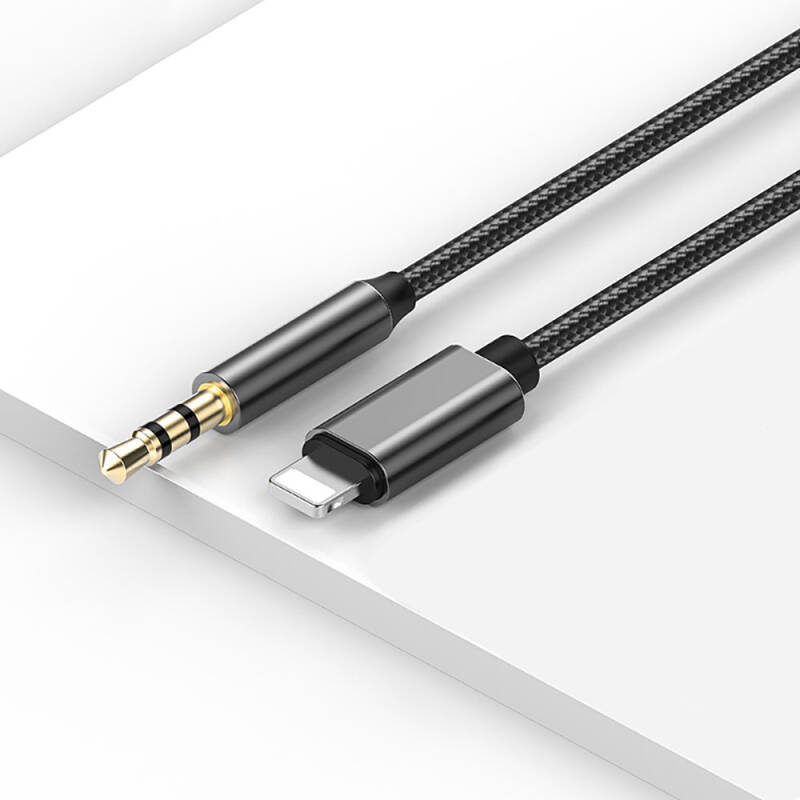 Recci RH02 Lightning to 3.5mm AUX Audio Cable - 2