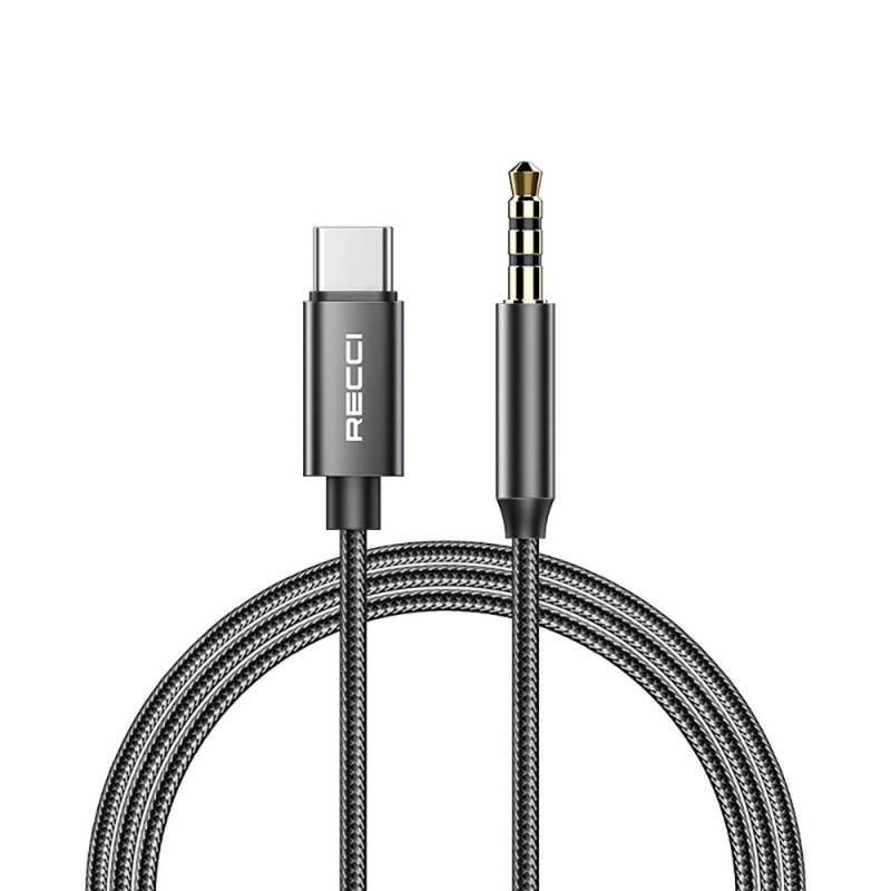 Recci RH03 Type-C to 3.5mm AUX Audio Cable - 1