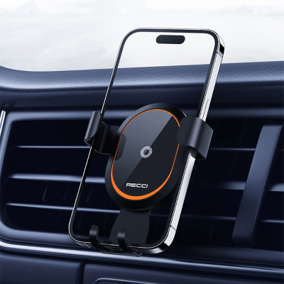 Recci RHO-C26 360 Dönebilen Havalandırma Tasarım Araç Telefon Tutucu - 8
